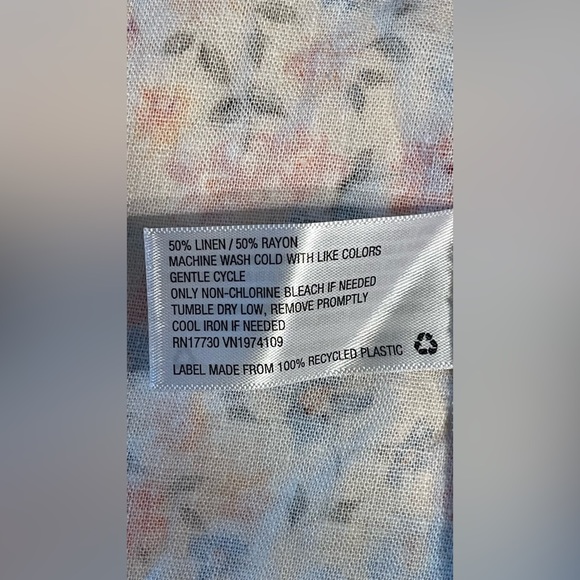 Wild Fable Peach Floral Mini Dress - Picture 2 of 5